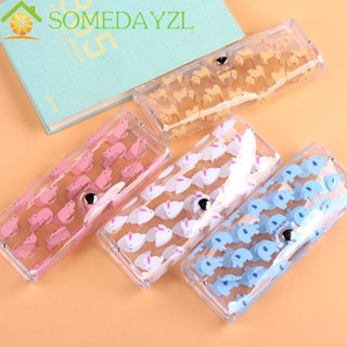 Somedayzl เคสแว่นตาใส พิมพ์ลายผลไม้ แฟชั่น 1 ชิ้น