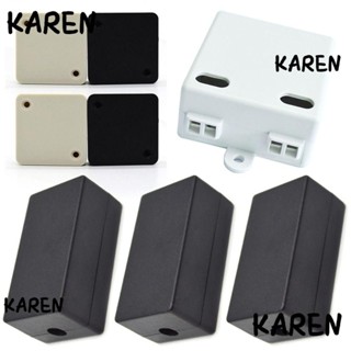 Karen กล่องโปรเจคเตอร์อิเล็กทรอนิกส์ พลาสติก ABS LED ขนาด 72*39*15 มม.