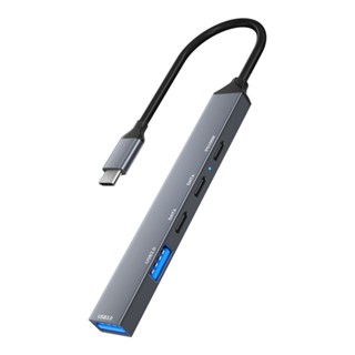 C* ฮับ USB C TypeC 5Gbps 5 พอร์ต ความเร็วสูง สําหรับแล็ปท็อป SurfacePro