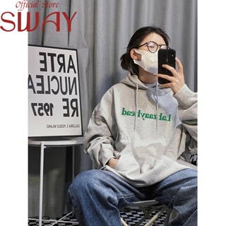 SWAY เสื้อผ้าผู้ญิง แขนยาว เสื้อฮู้ด คลุมหญิง สไตล์เกาหลี แฟชั่น A98J3AU 35Z230828