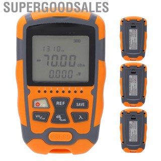 Supergoodsales Handheld Fiber Optical Power Meter Multifunctional With  Light 20/30/50MW