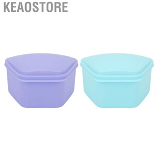 Keaostore Trapezoid  Case Travel Portable  Mouth Guard Storage