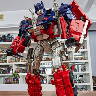 Quick-release youhu deformation toy Optimus King Kong pillar car Hornet robot childrens oversized model hand-made genuine