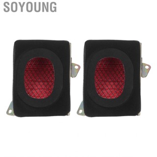 Soyoung Air Cleaner Sponge Metal Engine Filter Long Durability for GY6 125CC 150CC Scooter ATV Go Kart