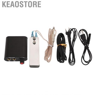 Keaostore MicrobladingTattoo Power Supply Pedal  Cord Set Voltage Adjustable Powerful Portable Tattoo Kit 90‑265V Supplies