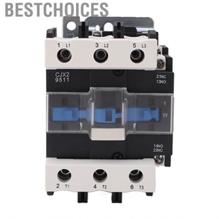 Bestchoices Electric Contactor AC 220V Flame Retardant  Crack Buckle ABS Sensitive 95A for Commercial Building