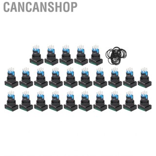 Cancanshop Push Button Switch  250V Rated Insulation Voltage Wide Application AC 0‑240V Pushing Switches for Control