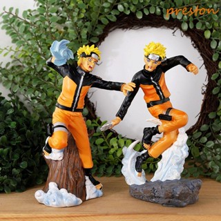 Preston ตุ๊กตาฟิกเกอร์นารูโตะ Uzumaki Naruto ขนาดเล็ก 21 ซม. ของเล่นสําหรับเด็ก