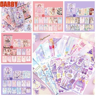 Darby สติกเกอร์ ลายการ์ตูนเจ้าหญิง Make Your Own สําหรับตกแต่งสมุดภาพ DIY