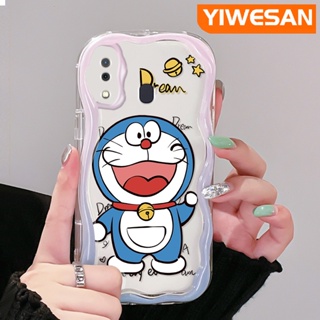 เคสโทรศัพท์มือถือ ซิลิโคนนุ่ม ใส กันกระแทก ลายการ์ตูนโดราเอมอนน่ารัก สําหรับ Samsung galaxy A30 A20 A31 A32 M10s