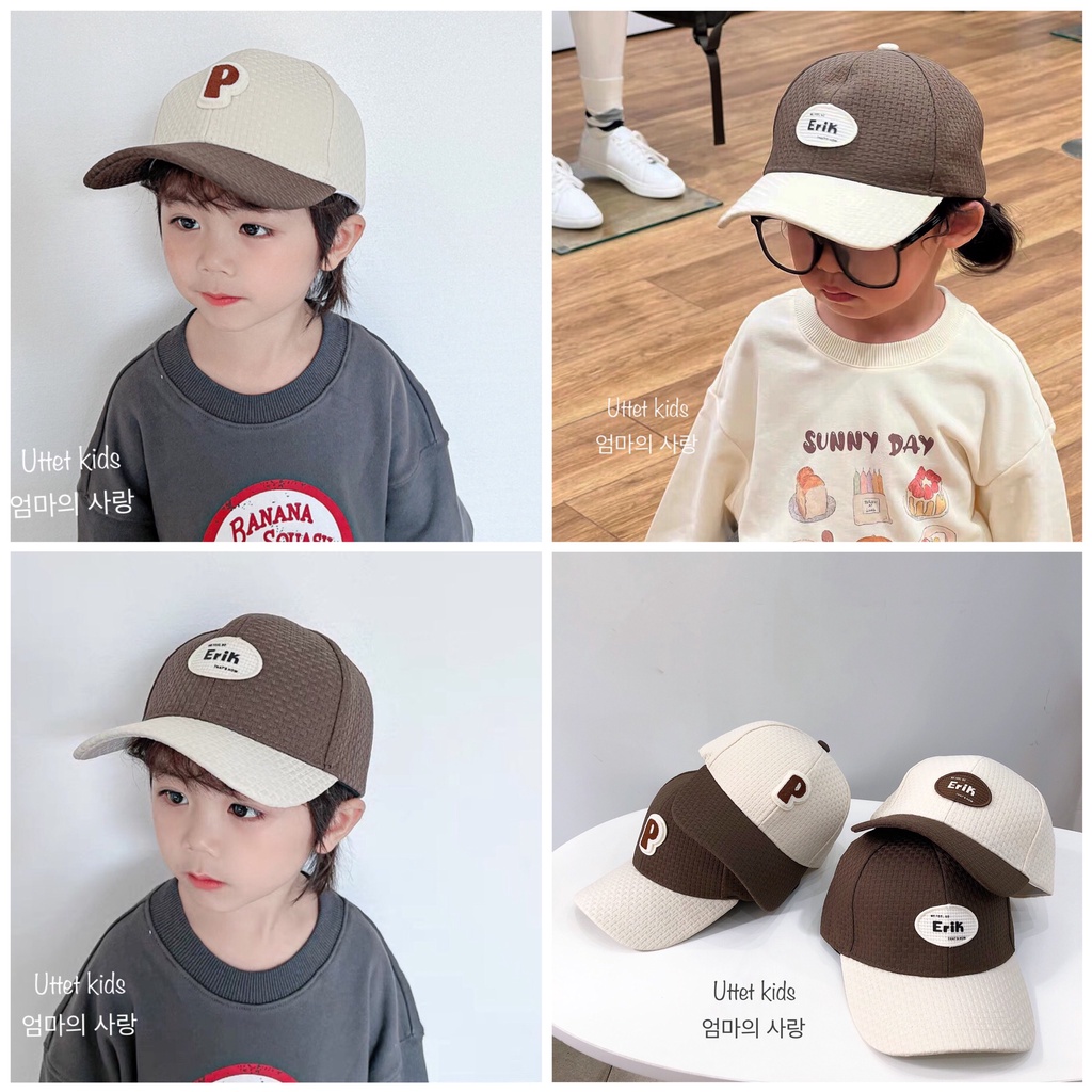 52CM BRIM BOY CAP SUITABLE สําหรับ CHILDREN OVER 2 ปีถึง 5 ปี OLD