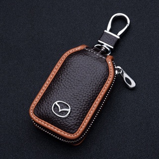 เคสกุญแจรีโมทรถยนต์ หนังแท้ สําหรับ Mazda 6 2 Atez CX-4 CX4 Anksella CX-5