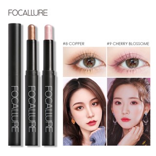 Focallure เครื่องสําอาง อายแชโดว์ ไฮไลท์ ชิมเมอร์ สะดวก และรวดเร็ว สําหรับผู้เริ่มต้นแต่งหน้า