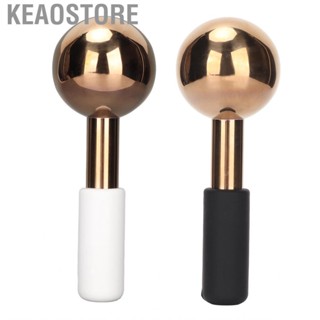 Keaostore Facial Ice Globes Stainless Steel Cold Ball Reduce Wrinkles  Aging Beauty  Skin Rejuvenation