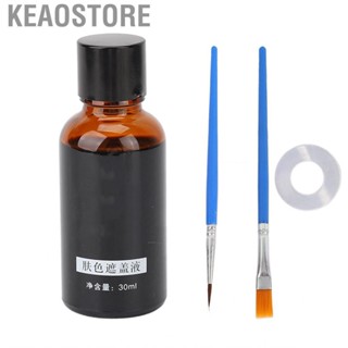 Keaostore Vitiligo Covering   Skin Friendly Long Lasting Dropper Included Makeup  for Outdoors