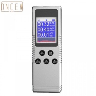 【ONCEMOREAGAIN】Compact Geiger Counter for Nuclear Radiation Detection with Multilingual Support