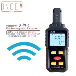 【ONCEMOREAGAIN】Radiation Dosimeter Electromagnetic Radiation Radiation Meter Tester Counter