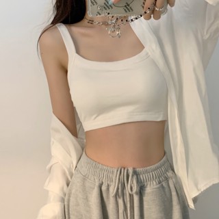 เสื้อชั้นในสตรี สีพื้น แนวเกาหลี รัดรูป ไซซ์ MC RRTG