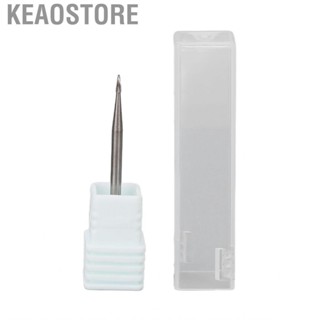 Keaostore Nail Drill Bits Pro Tungsten Steel Polishing Grinding Head Manicure Tool