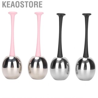 Keaostore 2pcs Facial Ice Globes Stainless Steel  Reduce Puffiness Elimin US