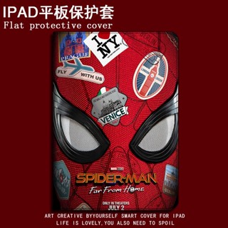 Marvel พระเอก spider man แท็บเล็ตกรณีสําหรับ ipad air4/5 10.9 ipad 6th 7th 8th 9th 10.2 ipad 10th 10.9 ipad pro 11 2018 2020 2021 2022 ipad mini6 mini 1 2 3 4 5 ipad 9.7 inch