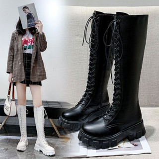 SELINE  แฟชั่นรองเท้า บูท รองเท้าบูทยาว ไซส์ใหญ่ รองเท้า boots  ทันสมัย สวยงาม ทันสมัย ins B92F09T 37Z230910