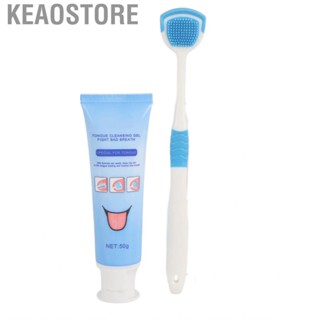 Keaostore Tongue Scraper Set Cleaner Keeping Oral  for Home