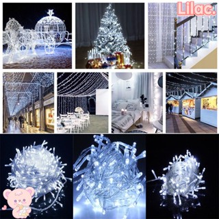 Lilac สายไฟหิ่งห้อย Led ทองแดง สําหรับตกแต่งปาร์ตี้คริสต์มาส