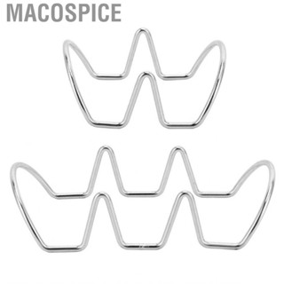 Macospice Taco  Holder Rack  Double Sided Use Stable  Deformation Stand for Family Dinner Pancake Roll