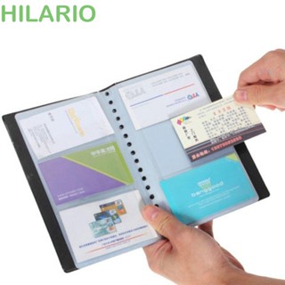 Hilario 120 ใบ ใหม่ กระเป๋าหนัง สําหรับใส่บัตรเครดิต บัตรประจําตัวประชาชน