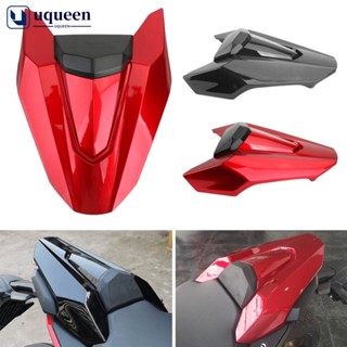 Uqueen ผ้าคลุมเบาะหลังรถจักรยานยนต์ พร้อมแผ่นยาง สําหรับ HONDA CBR650R CB650R 2019-2020 M4T8