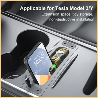 กล่องเก็บสายชาร์จ สําหรับ Tesla Model 3 Model Y Central