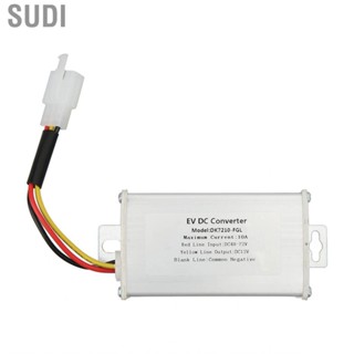 Sudi Voltage Regulator Module  DC Reducer 48V‑72V To 12V 10A Durable for Electric Vehicles