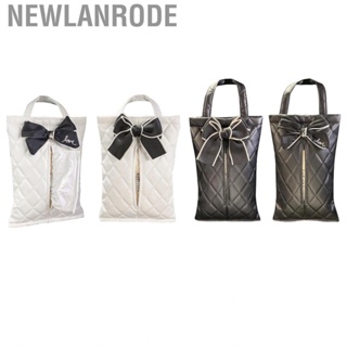 Newlanrode Car Tissue Box  Exquisite Workmanship Lovely Appearance Easy To Clean Hanging Design Holder for Small Object