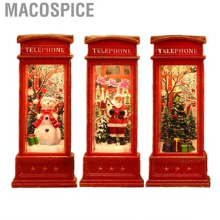 Macospice Snow Globe Lantern  Christmas Decorations Exquisitely Made Beautiful Implication for Bar