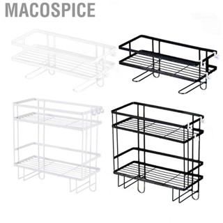 Macospice Toilet Shelf  Over Bathroom Organizer Thickening Design for Home