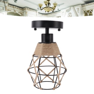 MR.ILLUMINATION โลหะสีดำ Twine CAGE Wall Light E27 E26 โคมไฟ Farmhouse VINTAGE สำหรับห้องโถงห้องนอนห้องนั่งเล่น