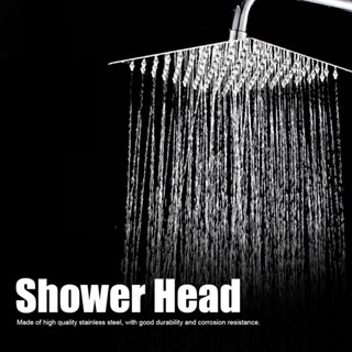 Youpin G1/2in ด้ายติดผนังสแตนเลส 8in Rainfall Showerhead หัวฝักบัวสเปรย์ด้านบนอุปกรณ์ห้องน้ำ