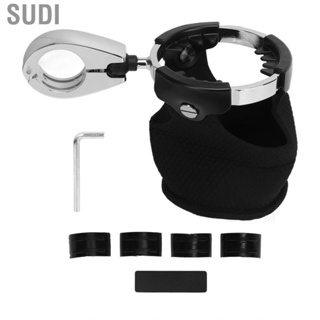 Sudi Motorcycle Rotatable Cup Holder Long Lifespan Drink High Strength Convenient Wide Fitment for ATV