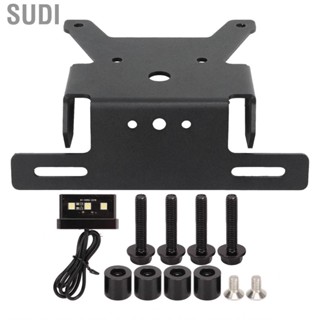 Sudi License  Mount Bracket Motorcycle Holder Carbon Steel for Motorbike