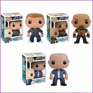 Sq2 FUNKO POP โมเดลฟิกเกอร์ Dominic Toretto Brian OConner Hobbs ของเล่นสําหรับเด็ก