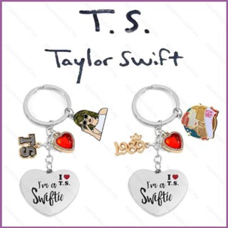 Sq2 Taylor Swift ts 1989 พวงกุญแจ จี้แฟชั่น เครื่องประดับกระเป๋า จี้