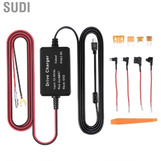 Sudi Dash    24 Hour Power Supply Cam Hardwire Kit 11.6V Low Voltage Protection Overheating Proof Transform 5V 2.5A for Mirror