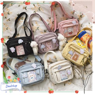 Dealshop Kawaii กระเป๋าถือ กระเป๋าสะพายข้าง ขนาดเล็ก สําหรับเด็กผู้หญิง