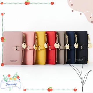 Dealshop กระเป๋าสตางค์ ผู้หญิง มินิ สลิม ซิป กระเป๋าสตางค์หญิง