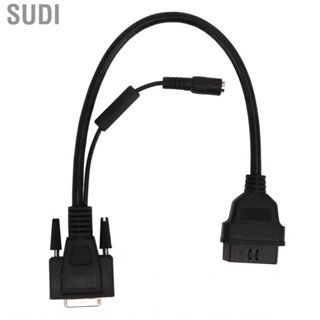 Sudi Conversion Cable OBD I Adaptor Box Switch Wiring 16pin Male To 15pin Female Tight Fixation for Car