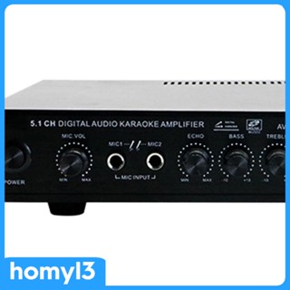 [Homyl3] เครื่องขยายเสียงสเตอริโอ บลูทูธ 220V ปรับได้