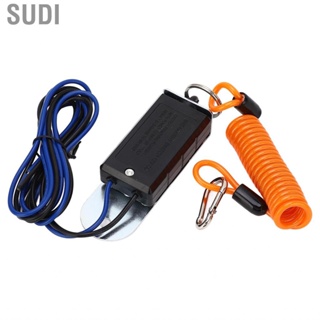 Sudi 6 Foot Trailer Electromagnetic Breakaway Switch 304 Stainless Steel PVC ABS Cable Kit