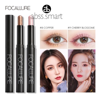 Focallure สะดวกและรวดเร็วเหมาะสำหรับผู้เริ่มต้นแต่งหน้า 12 สี Beauty Highlighter อายแชโดว์ดินสอ Beauty Shimmer อายแชโดว์ดินสอแต่งหน้า TECH3