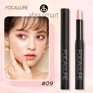 Focallure Shimmer Eyeshadow Glitter Highlighter Pencil 12 สี One Stroke สะดวกและรวดเร็วเหมาะสำหรับผู้เริ่มต้นแต่งหน้า TECH3